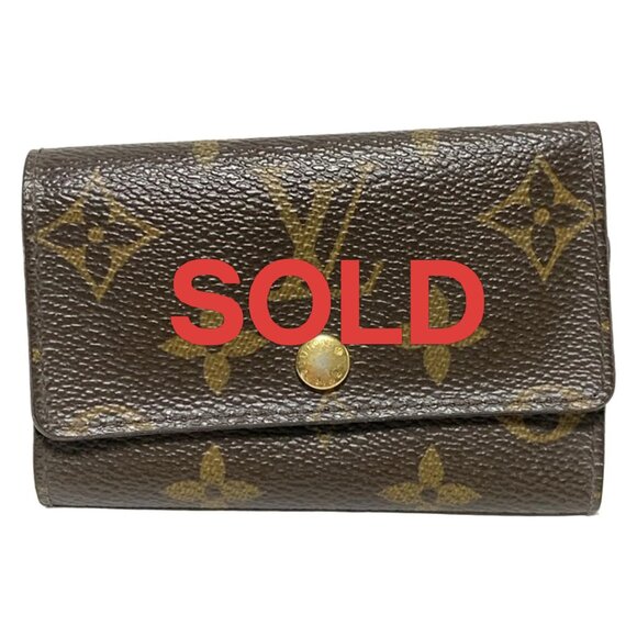 LOUIS VUITTON Multicles 6 Armagnac Monogram - Key Case 143-062625 - Picture 1 of 6